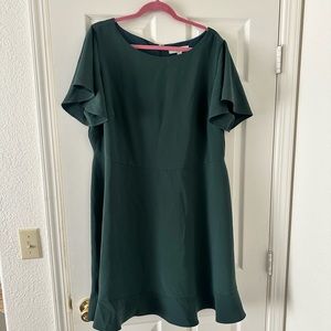 Loft plus below knee dress size 18